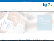 Tablet Screenshot of ifgp.de